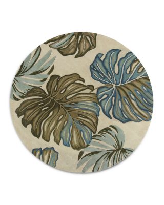 Sparta Florea Round Area Rug, 5'6" x 5'6"