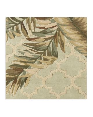 Sparta Tropical Mosaic Area Rug, 5'3" x 8'3"