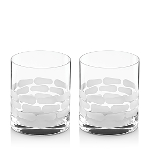 Michael Wainwright Truro Double Old Fashioned Glass Set Of 2 In Transparent