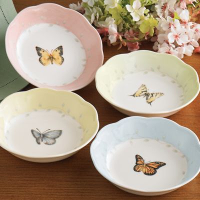 Butterfly Meadow Fruit Dish, Set of 4