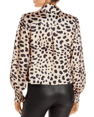 leopard print dressy tops