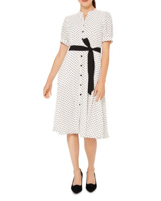Eliza Gingham Belted Shirt Dress