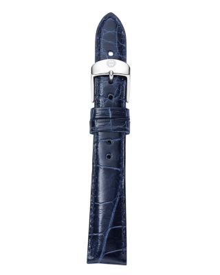 Alligator Watch Strap, 16-20mm