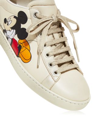 Gucci x Disney Women's Ace Mickey Mouse Low Top Sneakers