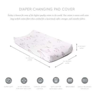 Llama Jersey Changing Pad Cover