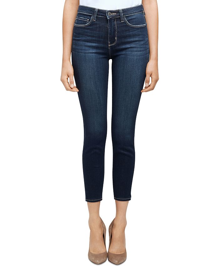 L AGENCE L'AGENCE MARGOT HIGH-RISE SKINNY JEANS IN ORLANDO,2294DXL