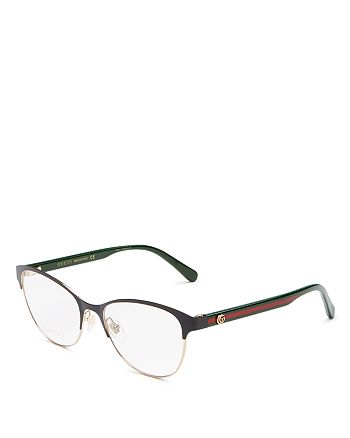 Gucci Women's Cat Eye Eyeglasses, 53mm | Bloomingdale's