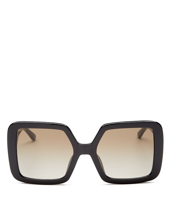 Tory Burch Square Sunglasses, 52mm | Bloomingdale's