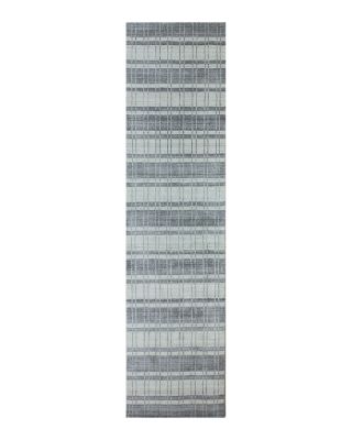 Bashian Terrain L123-BN1 Runner Area Rug, 2'6 x 8'