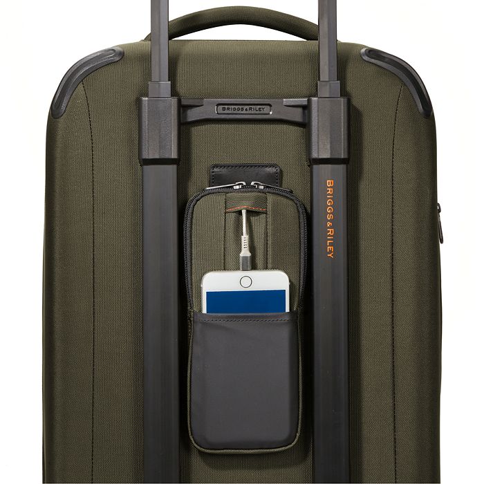 Shop Briggs & Riley Zdx 22 Carry-on Expandable Spinner Suitcase In Hunter
