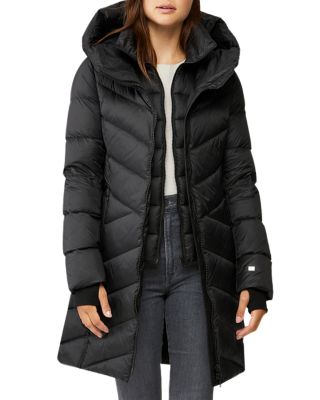 Hooded down puffer jacket soia & kyo online