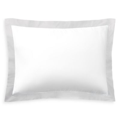 RL Organic Sateen Border Sham, King