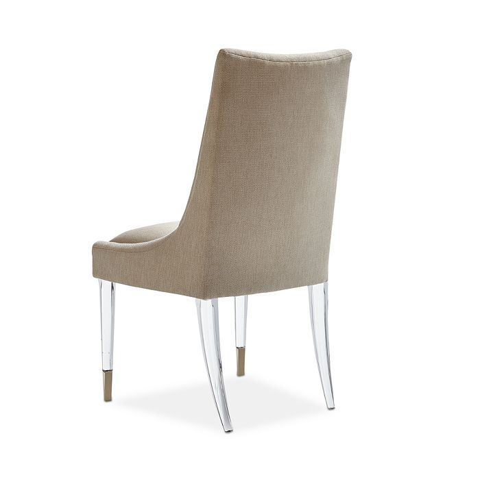 Shop Caracole I'm Floating Chair In Taupe