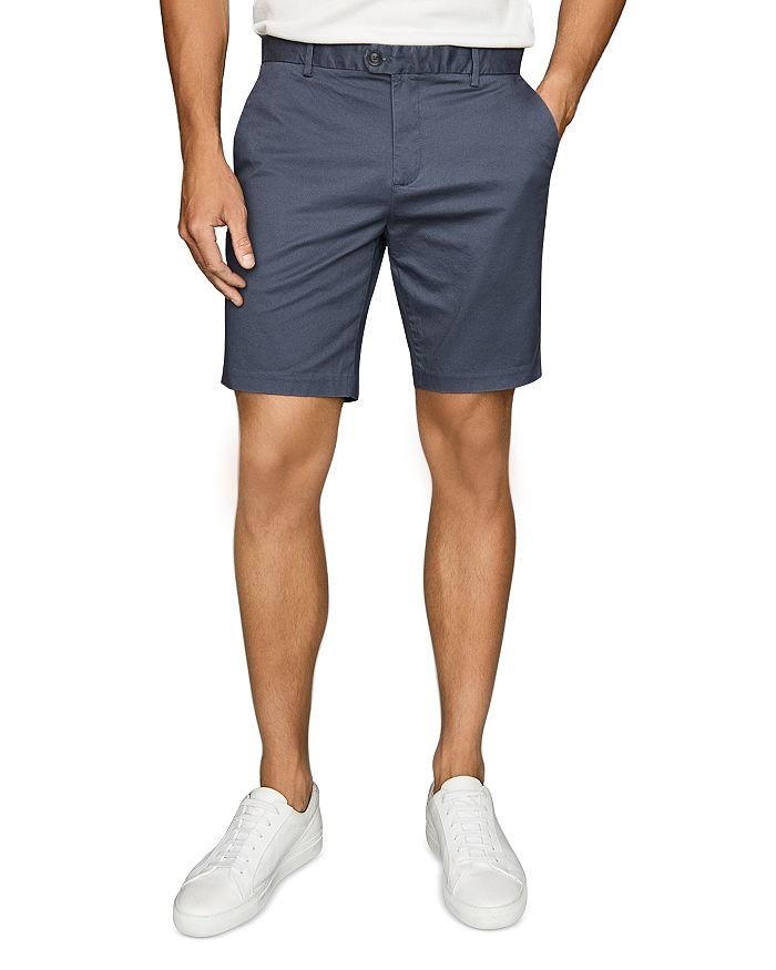 REISS WICKET COTTON BLEND CHINO SHORTS,24600233