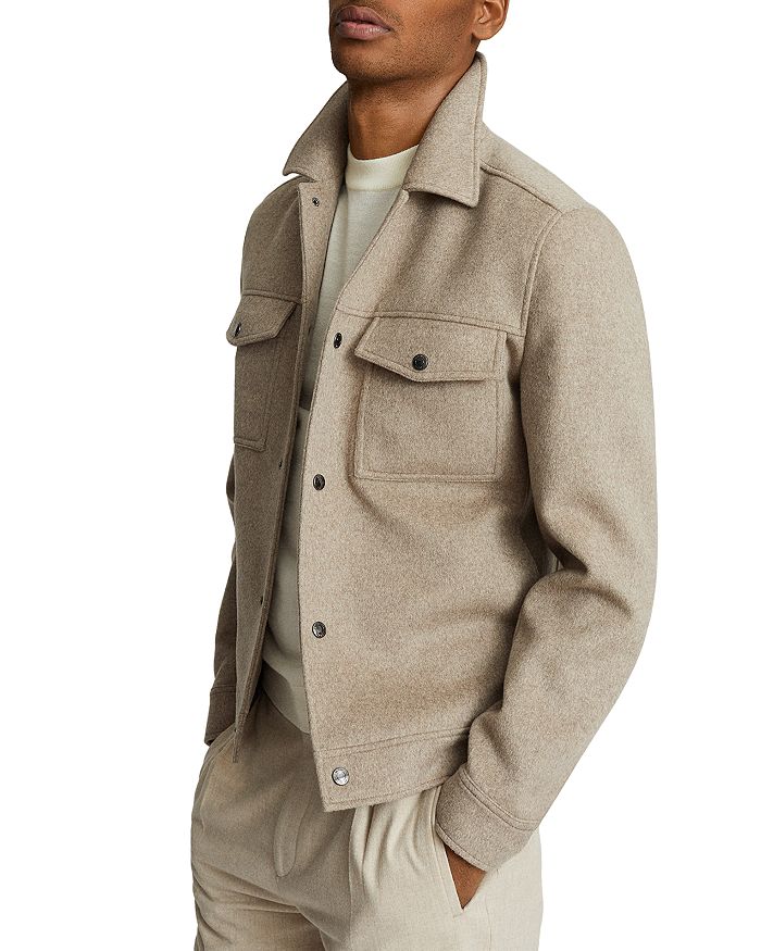 Reiss Jenner Jacket In Oatmeal
