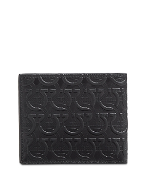 Salvatore Ferragamo Embossed Gancini Leather Wallet