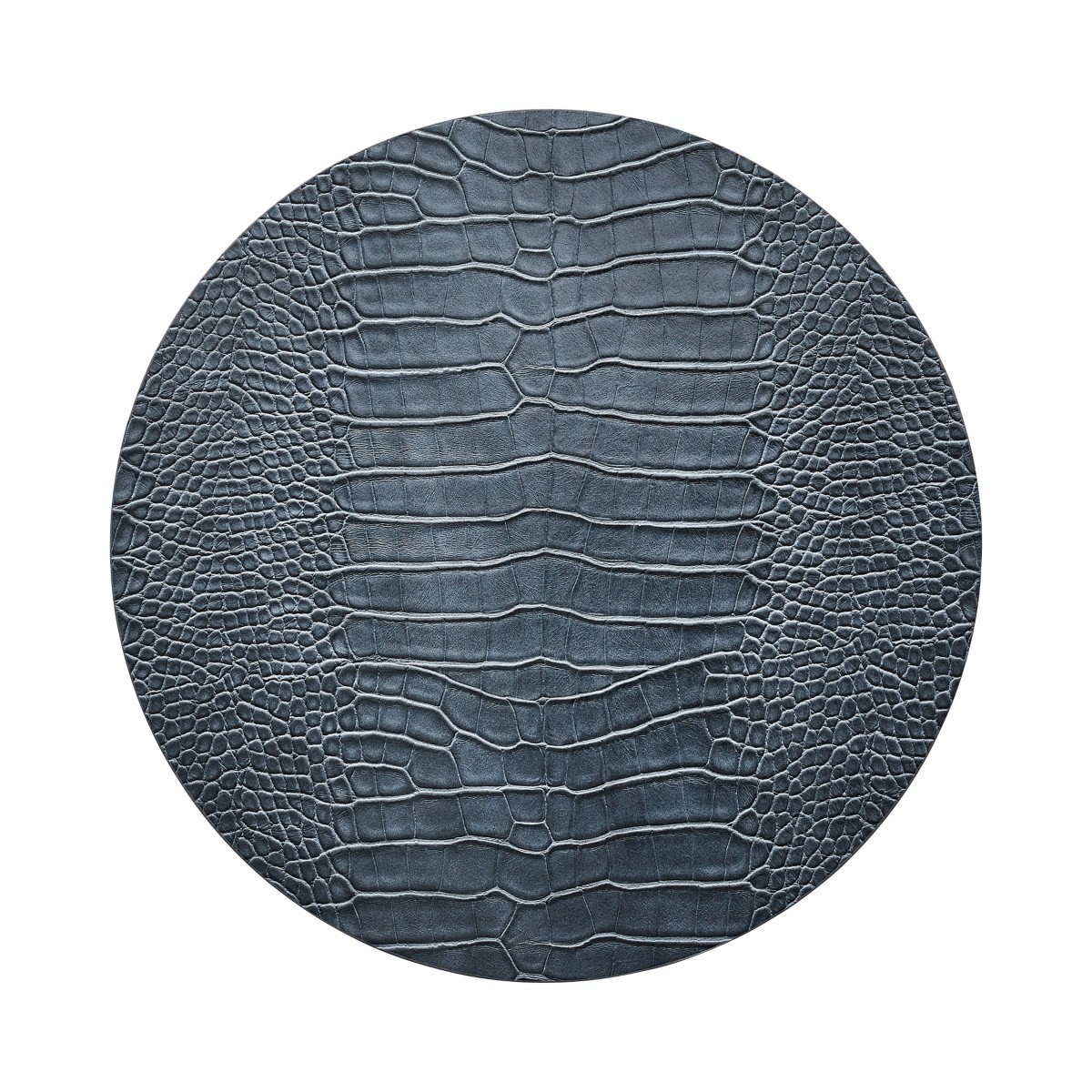 Kim Seybert Croco Placemat in Cadet