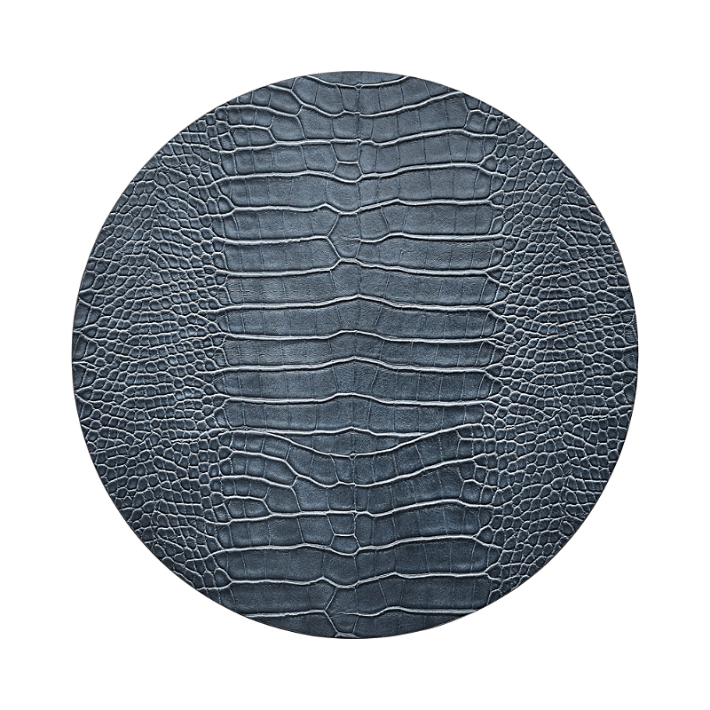 Kim Seybert Croco Placemat In Cadet