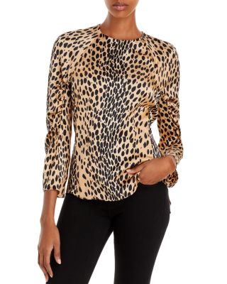 leopard print blouse macy's