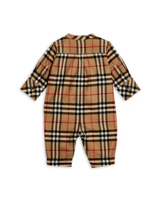 burberry onesie for baby boy