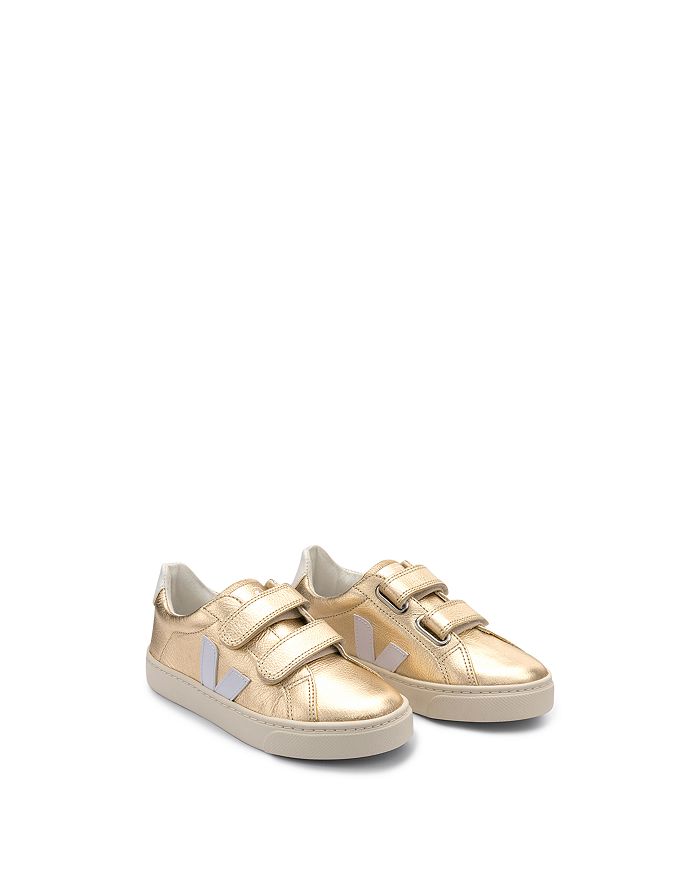 Shop Veja Girls' Esplar Sneakers - Walker, Toddler In Gold