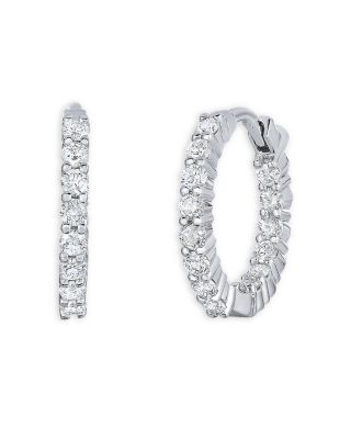 roberto coin perfect diamond hoops