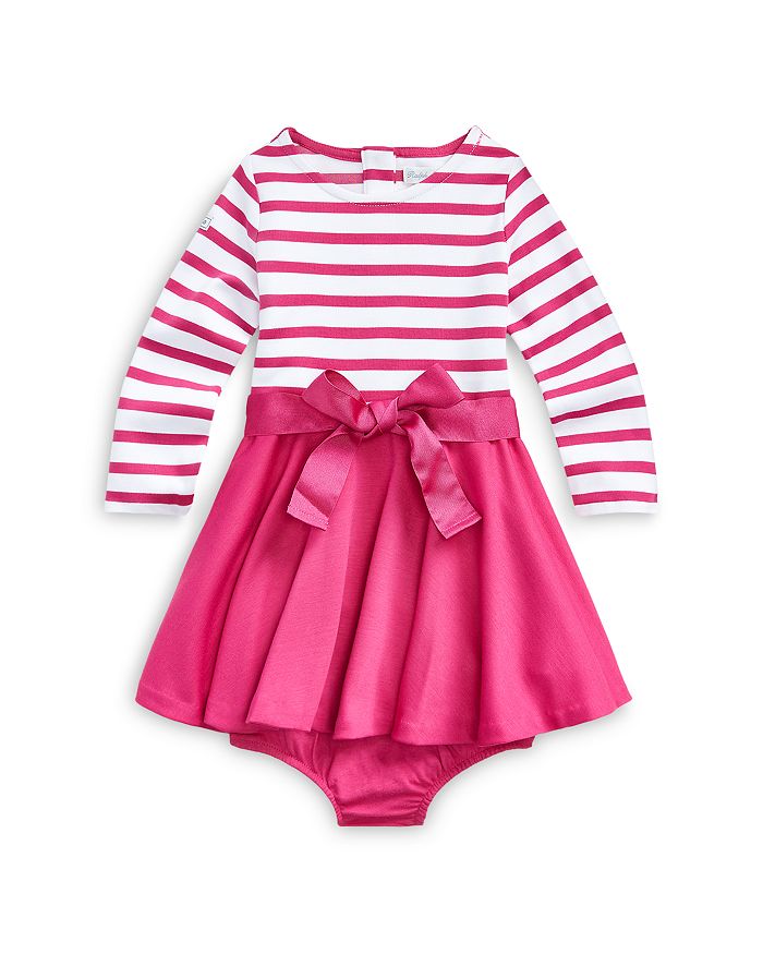 Ralph lauren striped ponte dress clearance