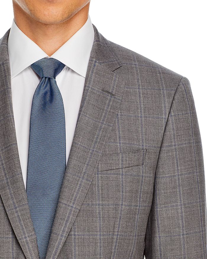 Hugo Boss Slim-fit Virgin Wool Suit In Grey | ModeSens