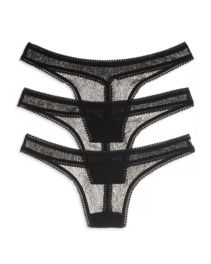 On Gossamer Hip G Thongs, Set of 3