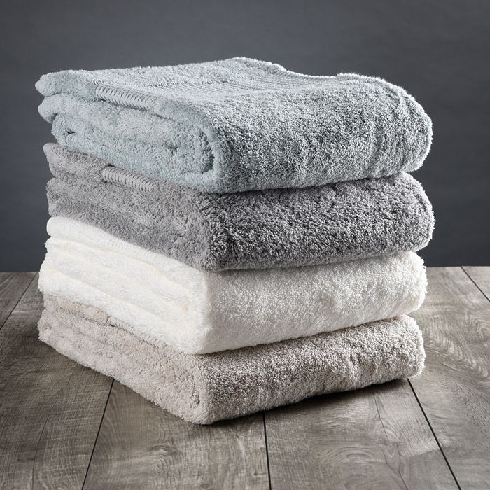 Shop Delilah Home Organic Cotton Bath Towels, Set Of 2 In Light Gray
