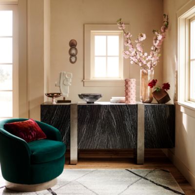 Linea Marble Entertainment Console