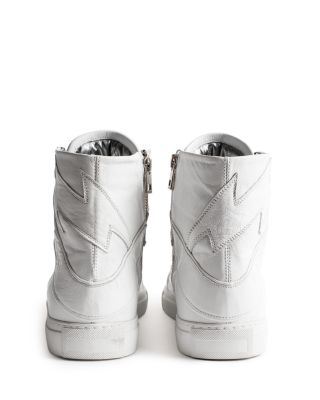 Zadig & Voltaire Women's ZV1747 Flash High-Top Sneakers