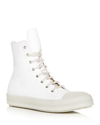 rick owens high top sneaker