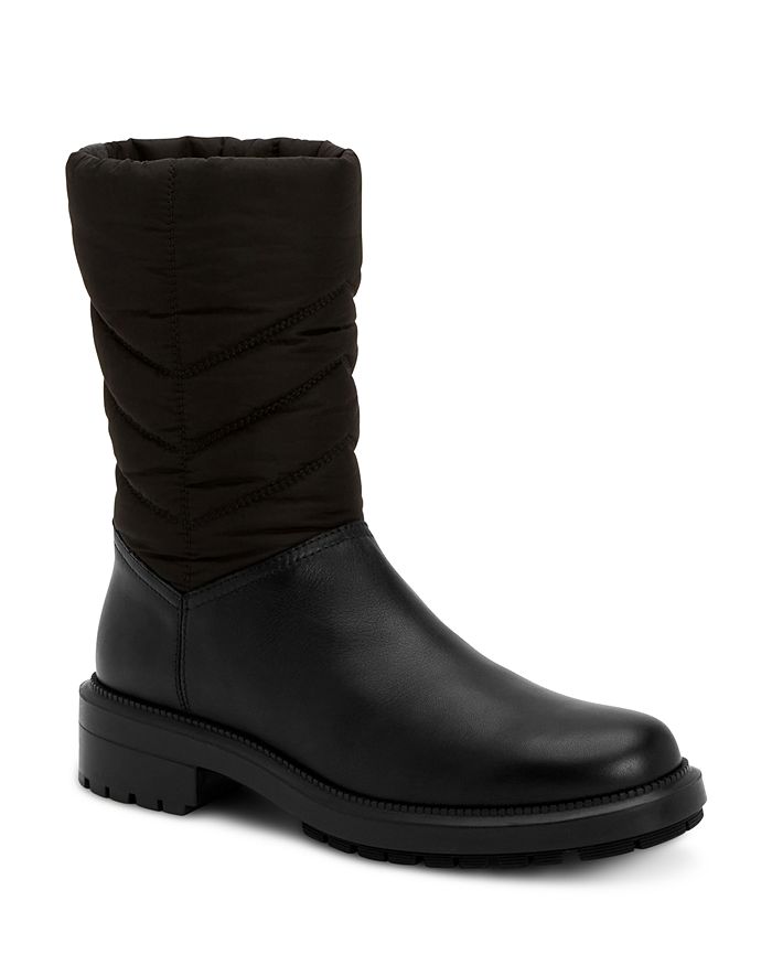 Aquatalia Women s Lori Weatherproof Tech Nylon Leather Boots Bloomingdale s
