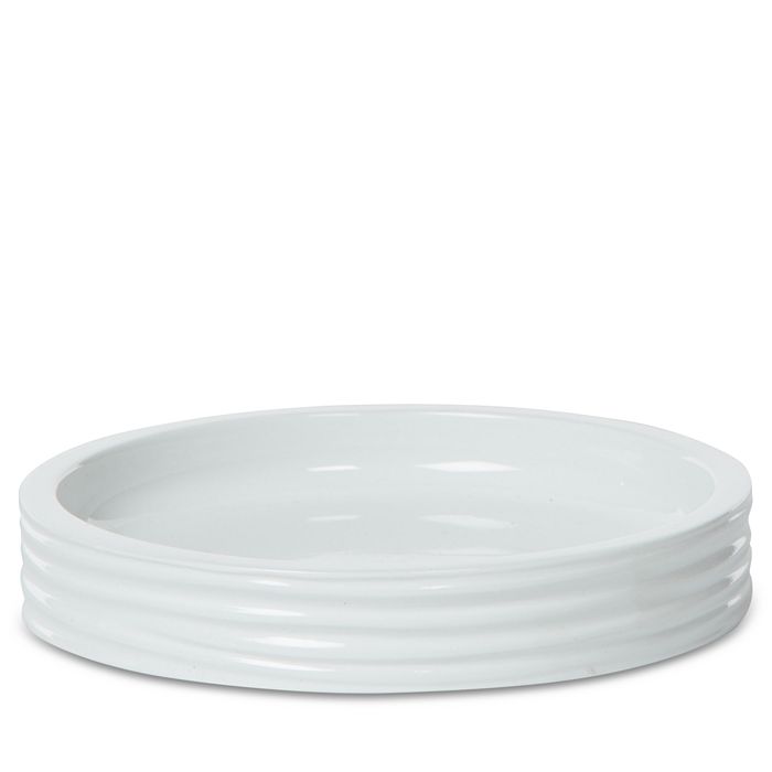 Roselli By The Sea Soap Dish In White
