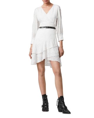 all saints asymmetrical dress