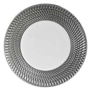 Bernardaud Twist Platinum Service Plate - 100% Exclusive