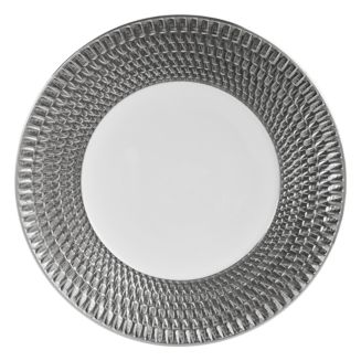 Bernardaud Twist Platinum Service Plate