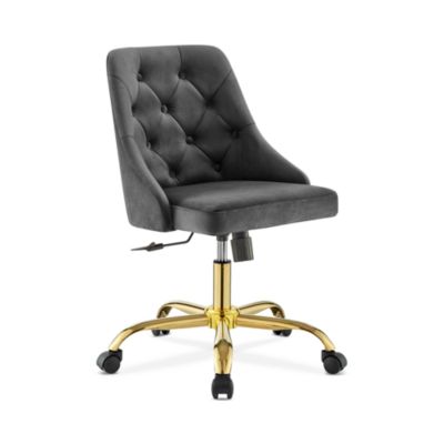 Modway Distinct Tufted Swivel Performance Velvet Office Chair