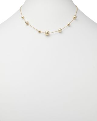 Gold Bead Necklace - Bloomingdale's