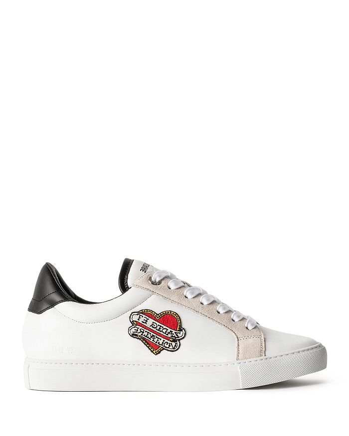 Zadig patch sneakers cheap