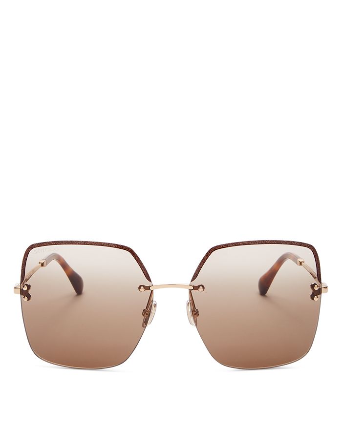 Tavi Square Sunglasses, 60mm