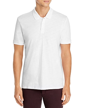 Vince Classic Fit Short Sleeve Cotton Polo Shirt