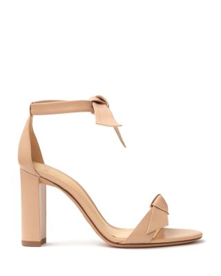 Women's Clarita Ankle Tie High Block Heel Sandals