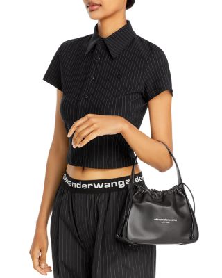 Alexander Wang Ryan ドローストリング スモールバッグ Alexander Wang Ryan Small Bag in Black | REVOLVE