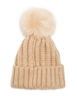 pom pom hat womens