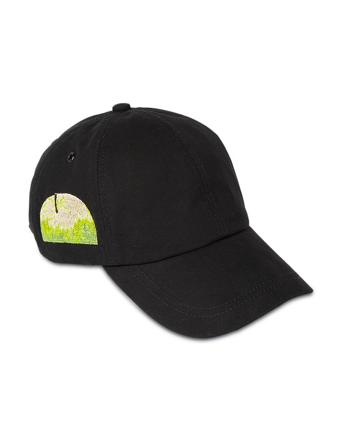 Paul Smith Apple Embroidered Cap In Black