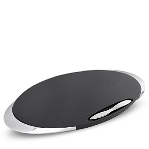 Nambe Noir Cheese Board with Knife