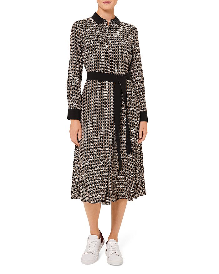 HOBBS LONDON ALISON PRINTED SHIRT DRESS 022057319021L00