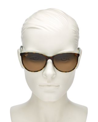 Ocean Polarized Square Sunglasses, 57mm